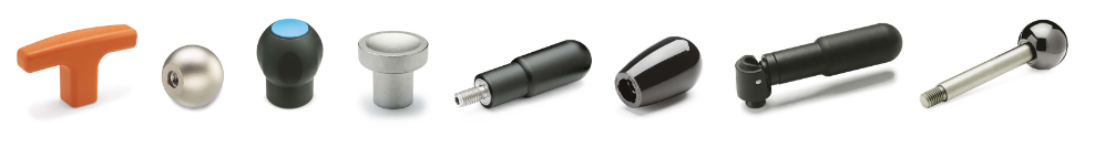 Fiksni, vrtljivi in preklopni ročaji