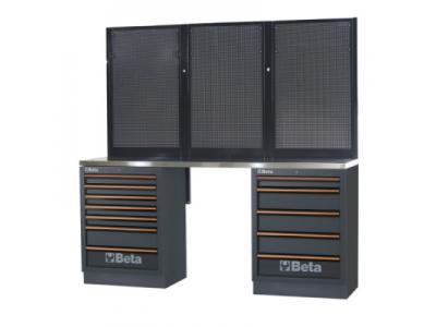 C45PRO BPX-2,0 - Delovne mize za kombinacijo opreme za delavnice C45PRO