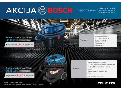 Akcijska ponudba BOSCH sesalcev
